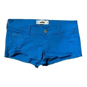 Holister junior size 9 teal blue short shorts